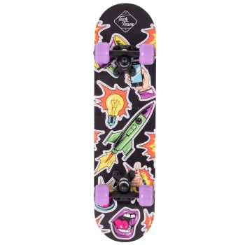 Скейтборд Tech Team Profi 2024 фиолетовый